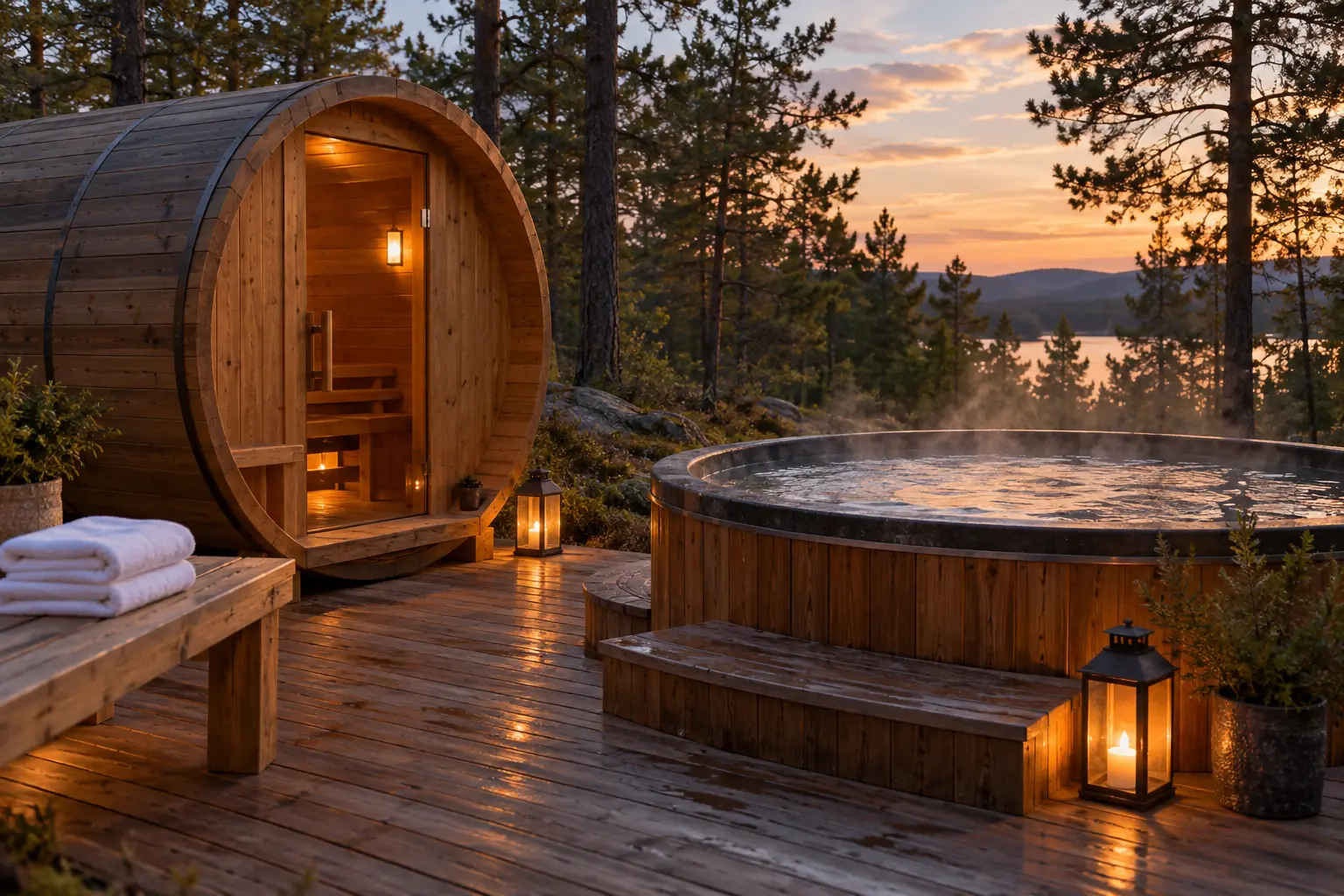 Bien-être naturiste : sauna, spa et thalasso dans les campings naturistes